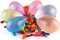 Refill Kits Eco-Friendly Latex Water Bomb Balloons(Blue,green,multi-color,orange,pink,purple,red)